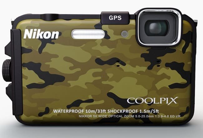 Цифровой фотоаппарат Nikon CoolPix AW100 Camouflage