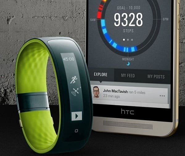 Фитнес-браслет HTC Grip с функцией GPS