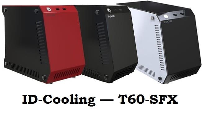Компьютерный корпус ID-Cooling T60-SFX формата Mini-ITX
