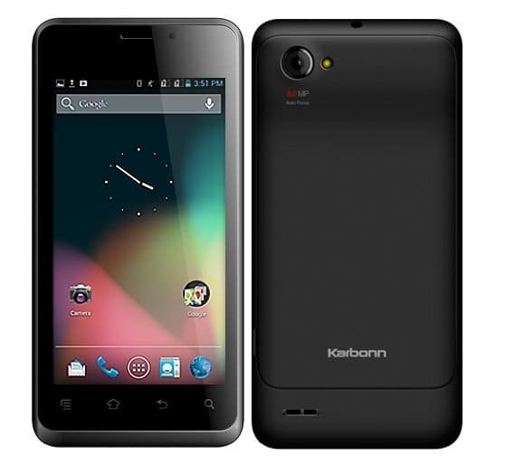 Большой смартфон Karbonn Smart A27+ - новость на сайте lapplebi.com