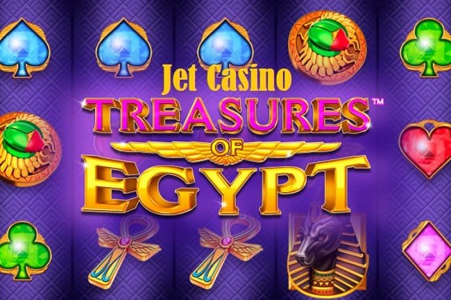 Слот Egypt Treasures в Jet Casino