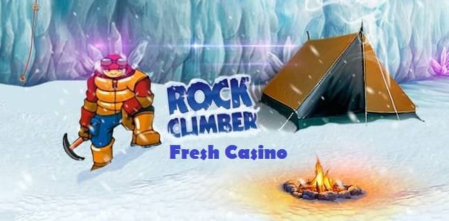 Официальный сайт Fresh Casino с игровым автоматом Rock Climber