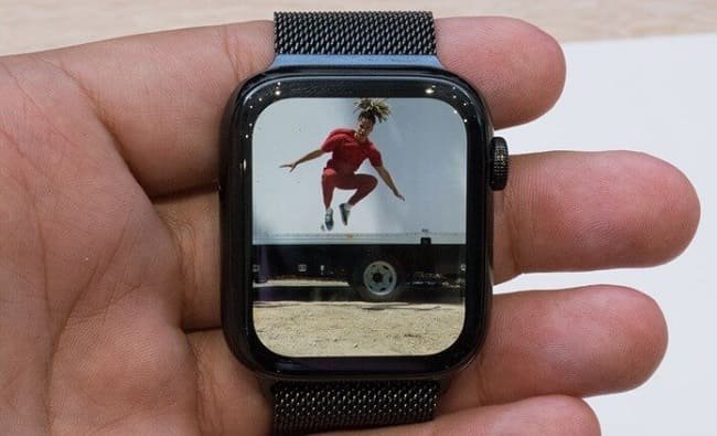 Просмотр фотографий на Apple Watch