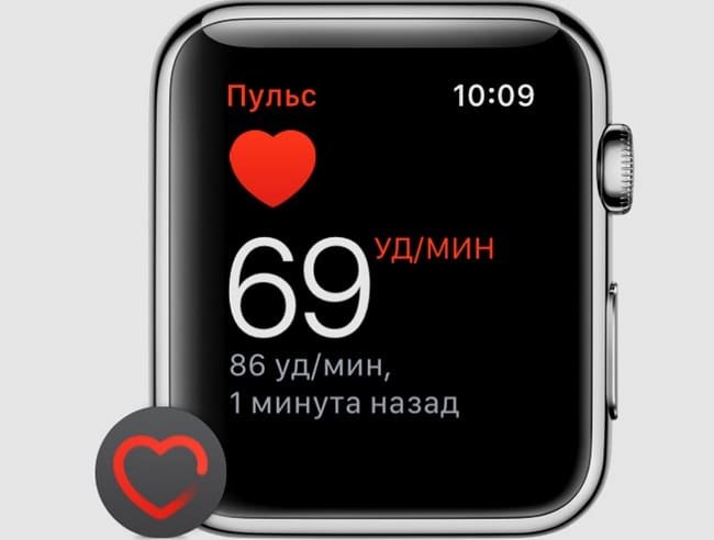 Как включить функцию «Повышенный пульс» на часах Apple Watch