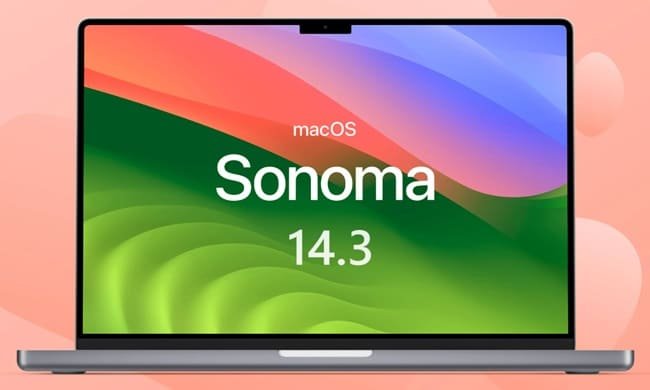 Apple : macOS Sonoma 14.3