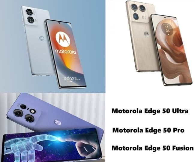  Motorola Edge 50 Ultra, Edge 50 Pro  Edge 50 Fusion