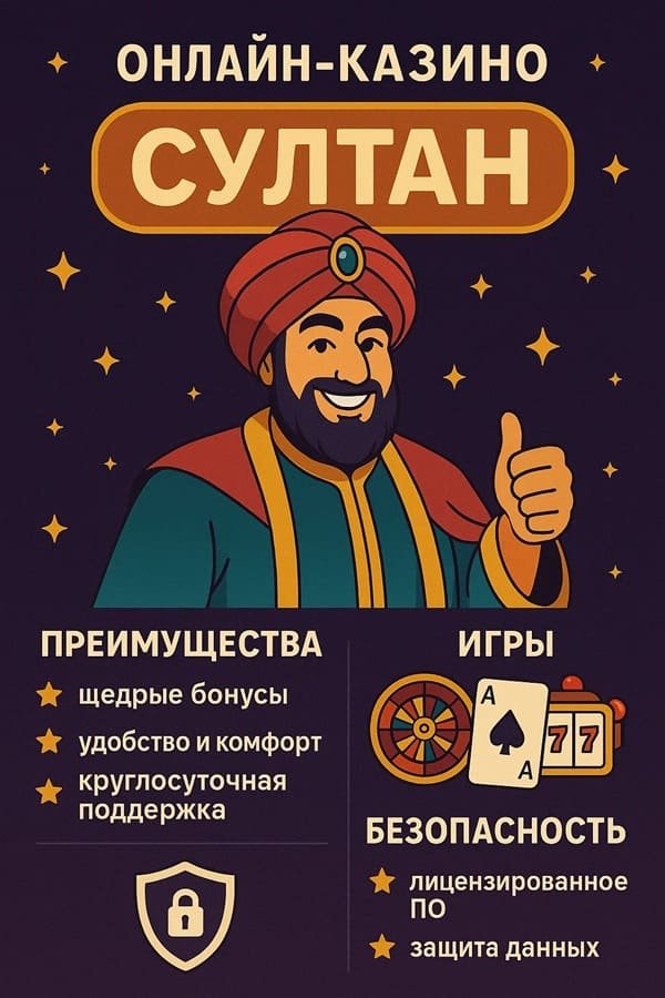 Онлайн-казино Султан Обзор онлайн-казино Султан: преимущества, игры и безопасность