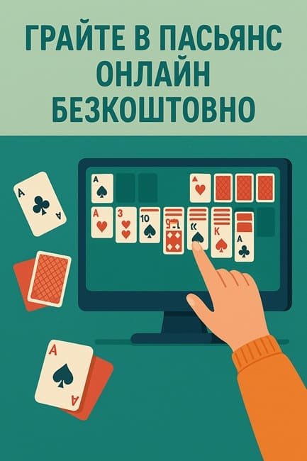Грайте в Пасьянс (Солітер) онлайн безкоштовно - прямо у вашому браузері Грайте в Пасьянс (Солітер) онлайн безкоштовно - прямо у вашому браузері