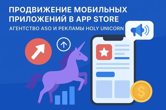 Взлет в App Store: магия ASO и рекламы от HOLY UNICORN Взлет в App Store: магия ASO и рекламы от HOLY UNICORN
