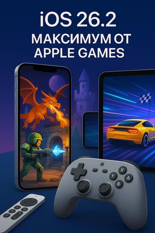 iOS 26.2 для геймеров: максимум от Apple Games iOS 26.2 для геймеров: максимум от Apple Games