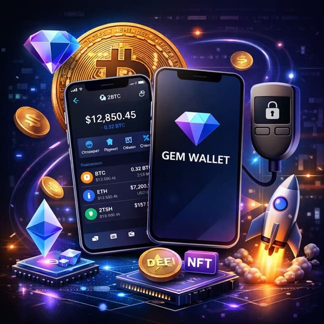 Gem Wallet - ������� ������ ������� Bitcoin ����� � ���������