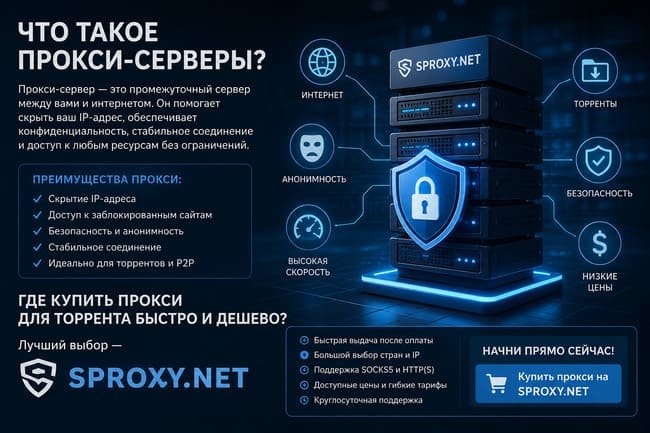 Прокси для торрента Прокси для торрента