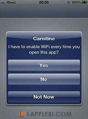 Carnitine – новый твик, который автоматически включает Wi-Fi на iPhone