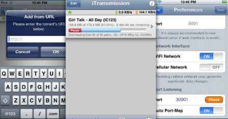 Скачивайте торренты на iPhone и iPad с помощью Transmission 3